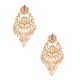 Kundan Pearl Chandelier Earrings for Women